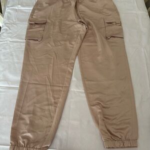 Jennifer Lopez Tan Cargo Pants